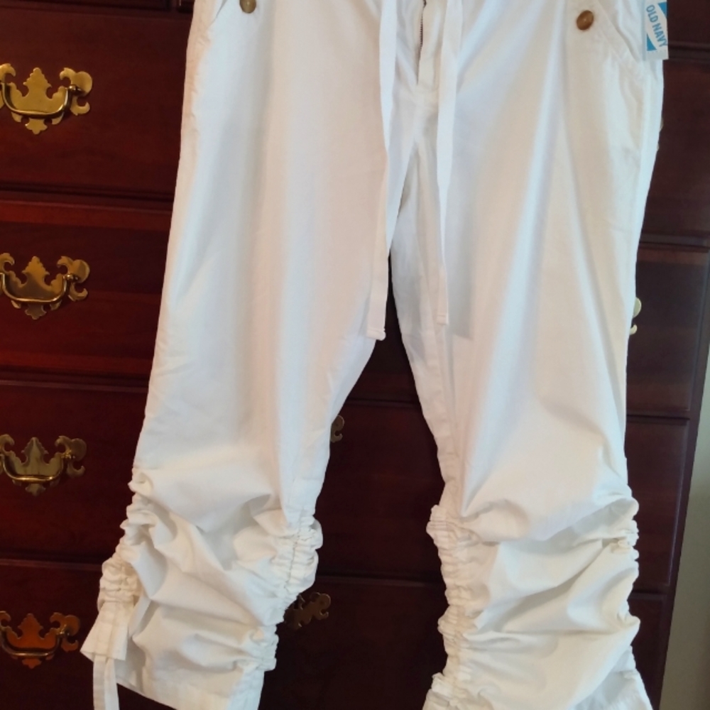 White pants size 12